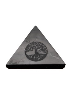 Pyramide de shungite polie...