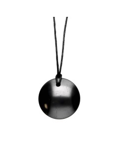 Ciondolo di lente di Shungite