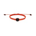 Bracciale Shambala in Shungite Filo Rosso