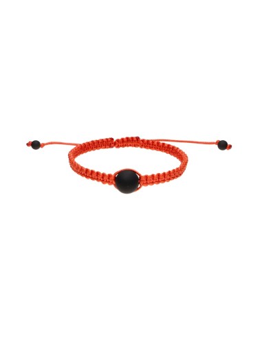 Pulseira Shambala Shungit Corda Vermelha