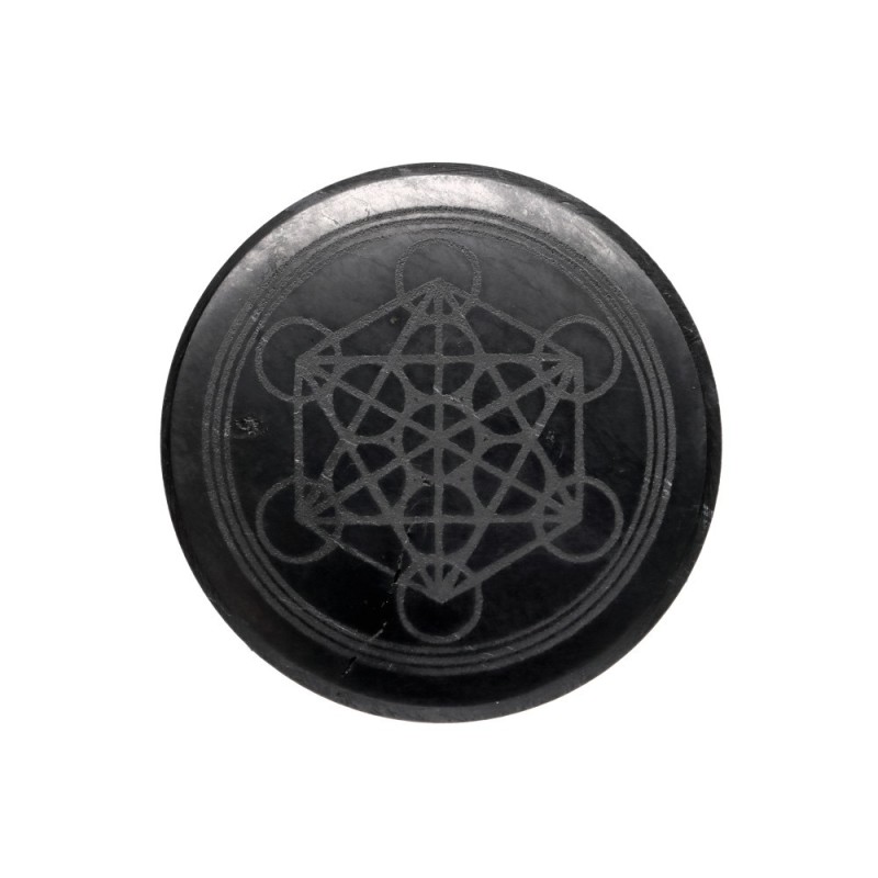 Piccola Piastra Adesiva in Shungite Metatron