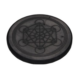 Piccola Piastra Adesiva in Shungite Metatron