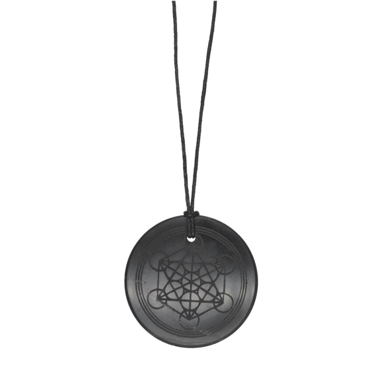 Ciondolo di Shungite Metatron Grande