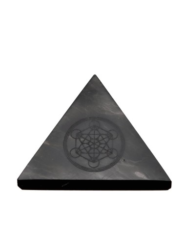 Piramide di Shungite Lucidata con...