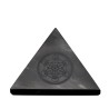 Piramide di Shungite Lucidata con Metatron 7x7cm