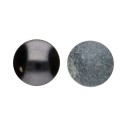 Pair of Shungite and Tulikivi Lens Harmonizers