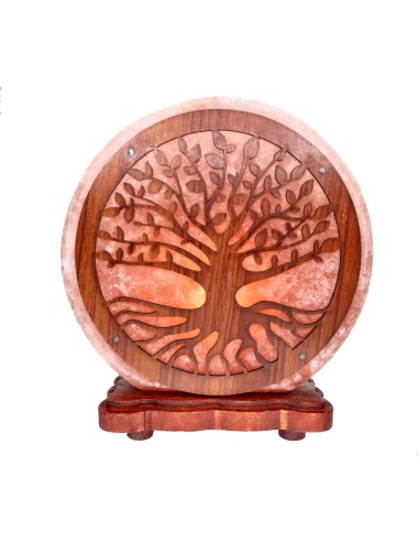 Lampada di Sale Albero della Vita...
