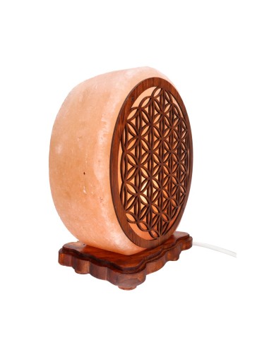 Flower of Life Salt Lamp