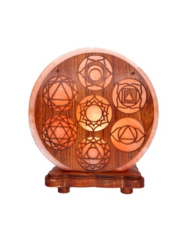 Lampada di Sale Chakras
