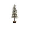 Grand arbre en amazonite avec base en bois
