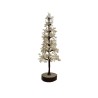 Large Quartz Tree with Wooden Base