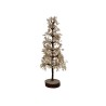 Large Rose Quartz Tree with Wooden Base