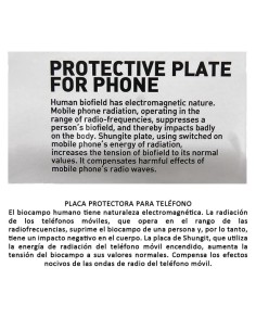 Placa adesiva Shungite... 2