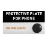 Piastra Circolare Adesiva in Shungite Opaca