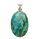 Peruvian Random Opal Pendant in Sterling Silver 925