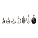 Pendentif en argent 925 avec quartz tourmaline allié