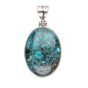Pendentif Random Shattuckite en argent 925