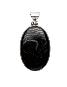 Random Psilomelana Pendant...