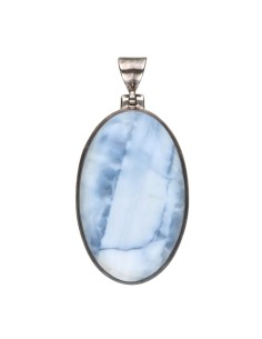 Blue Random Opal Pendant in...
