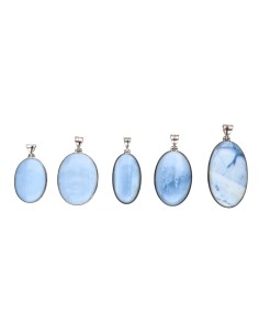 Blue Random Opal Pendant in... 2