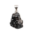 Pendentif grenat druze en argent 925