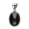 Pendentif étoile noire en argent 925