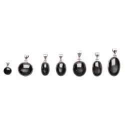 Ciondolo di Black Star Casuale in Argento Sterling 925