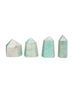 Punte lucidate di amazonite