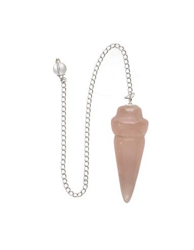 Péndulo Cónico Egipcio de Cuarzo Rosa...