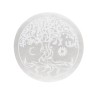 Placa circular de selenite Sol e Lua Extra