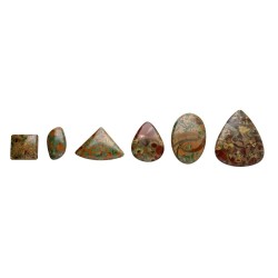 Cabochon di Giada Cacahuete