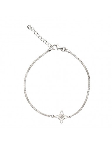 Braided Witch Knot Bracelet in 925...