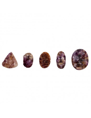 Cabochon di Drusa di Ametista