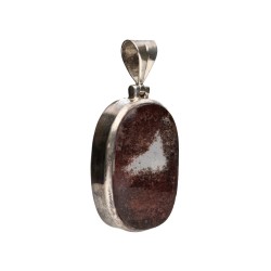 Pendente in Lodolite in Argento Sterling 925 (55Q)