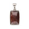 Pendente in Lodolite in Argento Sterling (56Q)