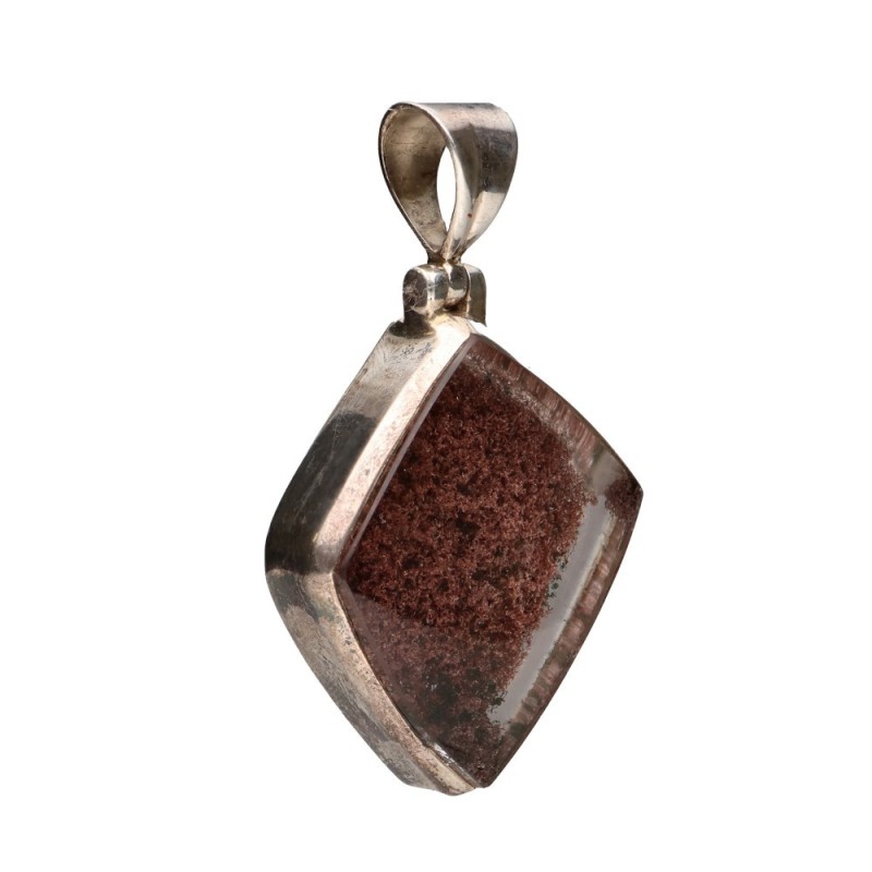 Pendente in Lodolite in Argento Sterling 925 (57Q)
