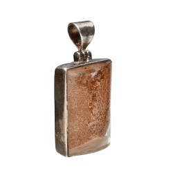 Pendente in Lodolite in Argento Sterling 925 (68Q)