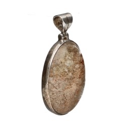 Ciondolo in Lodolite in Argento Sterling 925 (69Q)