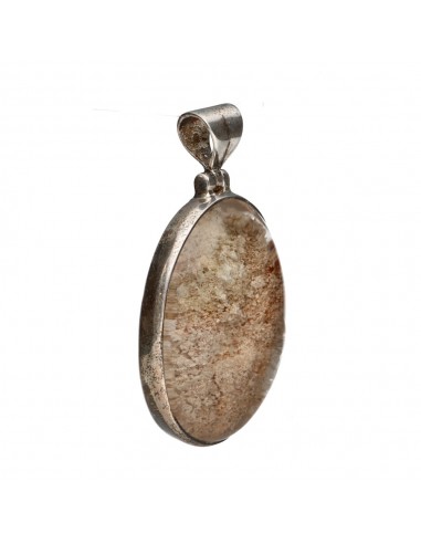 Pendentif Lodolite en argent 925 (69Q)