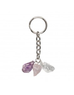 Llavero Mix Minerales en Bruto