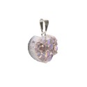 Colgante Corazon en Drusa Aqua Aura