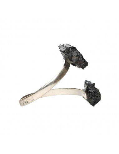 Anillo de Turmalina en Bruto Plata