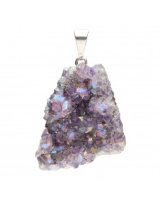Pendente Druzy di Aqua Aura...