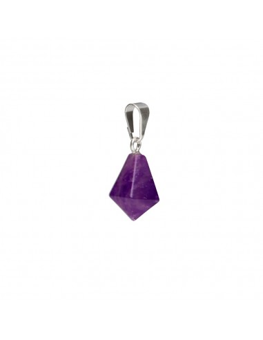 Amethyst Conical Point Pendant in...