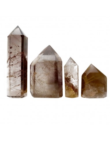 Points de quartz rutile