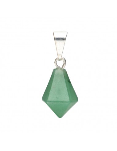 Colgante di Quarzo Verde con Punta...