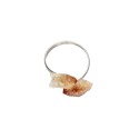 Anillo de Citrino en Bruto Plata de Ley