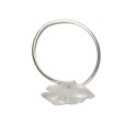 Anello in Quarzo Grezzo d'Argento