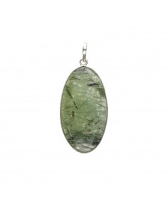 Silver Plated Prehnite...