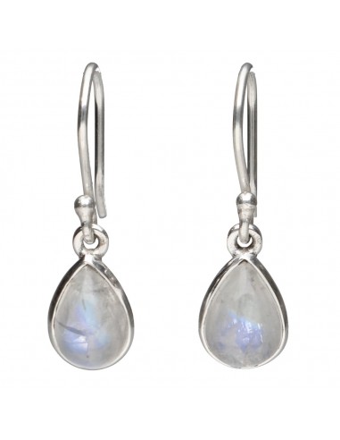 925 Sterling Silver Moonstone Drop...